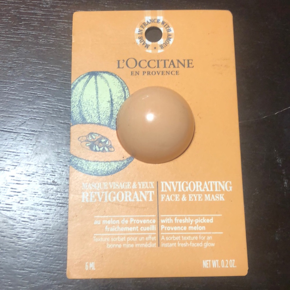 Invigorating Face & Eye Mask